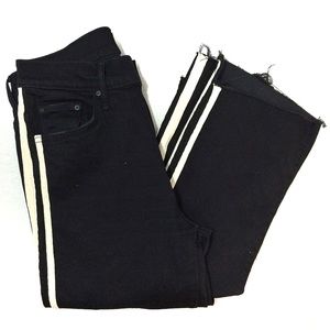 Mother “Insider Crop Step Fray”